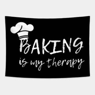 Baking Is My Therapy Tapestry