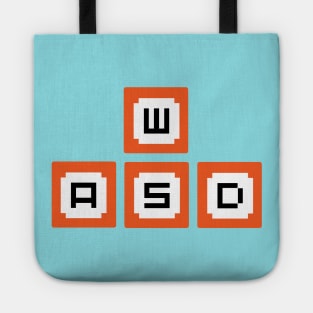 WASD Keyboard Keys (Dark) Tote