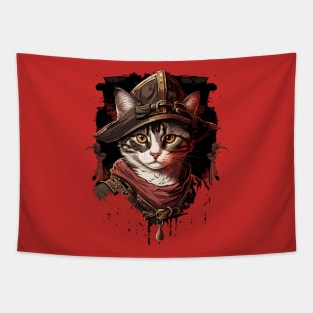 cat pirate Tapestry