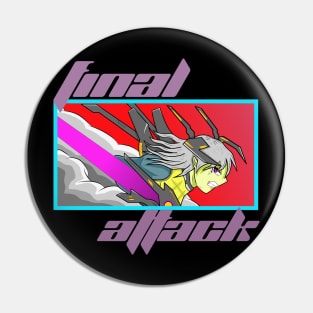 Fighter girl Pin