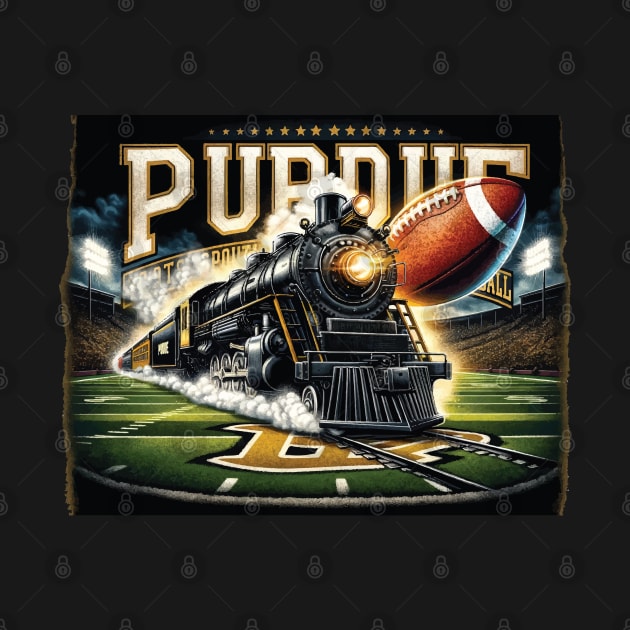 PURDUE Football Tribute - Football Purdure University Design Purdue Tribute - Football Player by TributeDesigns