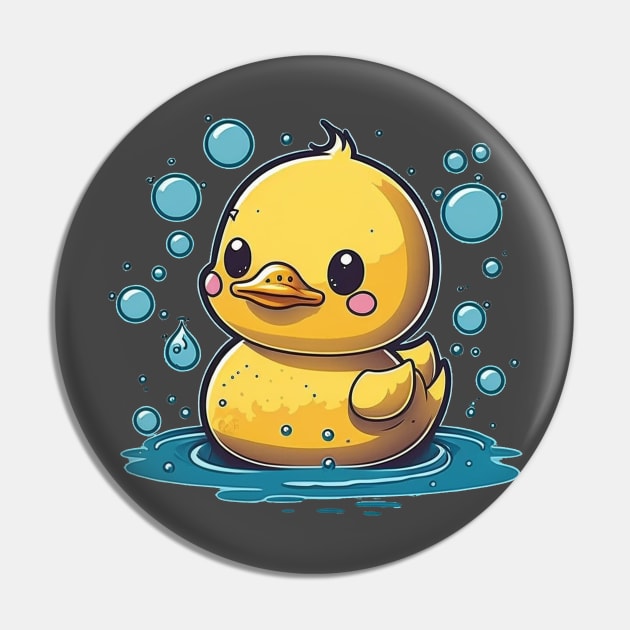 Rubber Duck And Duckling Men Women Kids Pin by Linco