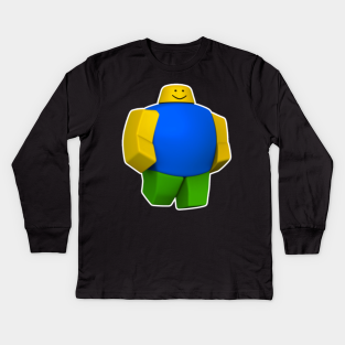 Roblox Noob Kids Long Sleeve T Shirts Teepublic