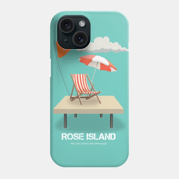 Rose Island - Alternative Movie Poster Phone Case by MoviePosterBoy