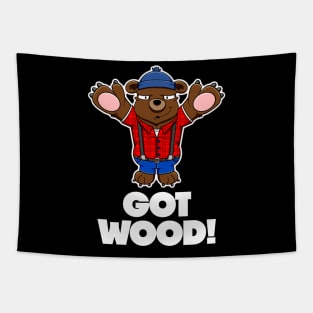 I won't eat you! - Got wood Tapestry