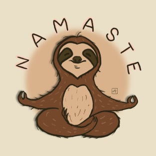 Sloth Namaste T-Shirt