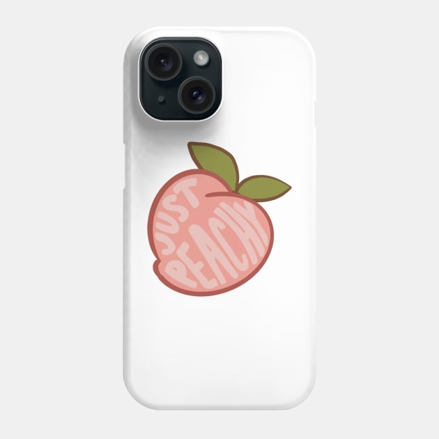 Peachy Phone Case by nicolecella98