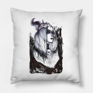 Devil girl Pillow