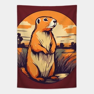 Prairie Dog Tapestry