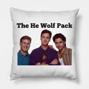 The He Wolf Pack Pillow