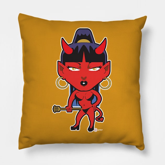 Hot Stuff!!!! Pillow by D.W. Frydendall