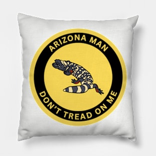 Arizona Man - Don't Tread on Me Pillow