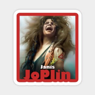 Janis Joplin Magnet