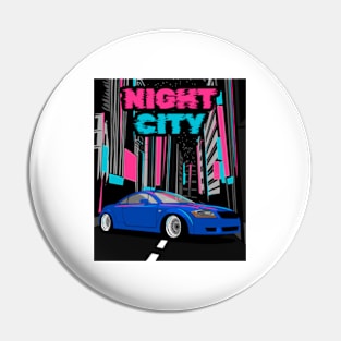 Audi TT Coupe Night City Pin