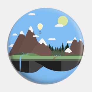 Island in the Sky Pin