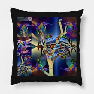 Hummingbirdtree Pillow