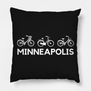 Minneapolis Bicycles Pillow