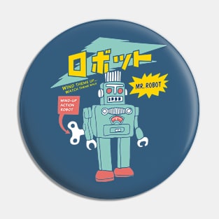 Robot Vintage toys Pin