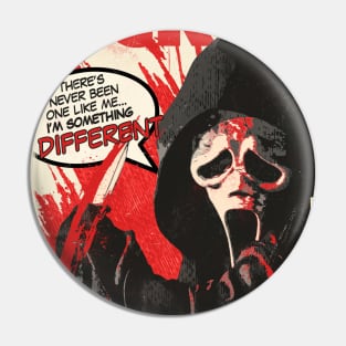 Horror Movie Comic Cover Pin