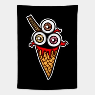 Triple Eyeball Ice Cream Tapestry