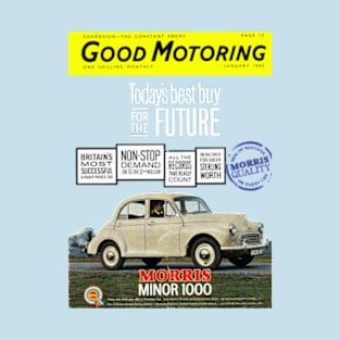 MORRIS MINOR 1000 - magazine cover T-Shirt