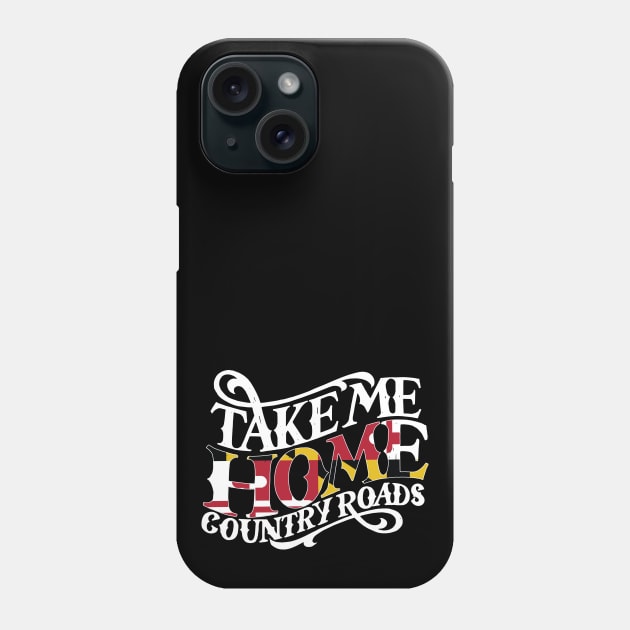 Take Me Home to Maryland Phone Case by polliadesign