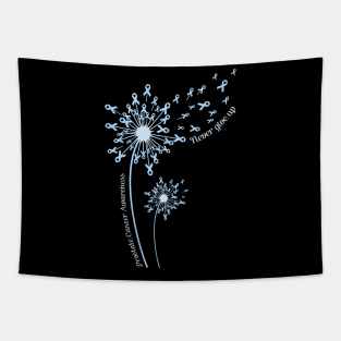 Dandelion Prostate Cancer Awareness Never Give Up Tapestry