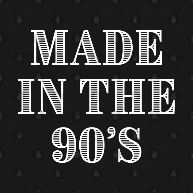 made in the 90s by TShirtHook