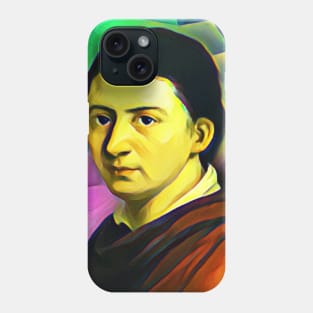 Friedrich Schlegel Portrait | Friedrich Schlegel Artwork 7 Phone Case