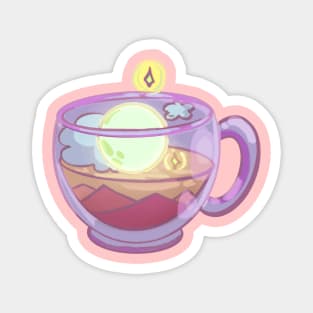 a cup of night Magnet