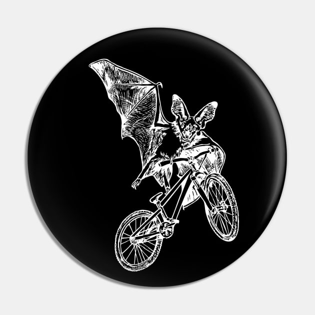 SEEMBO Bat Cycling Bicycle Cyclist Bicycling Bike Fun Biker Pin by SEEMBO