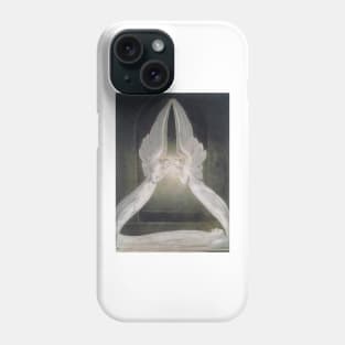 William Blake - Christ in the Sepulchre, Guarded by Angels, c.1805 Phone Case