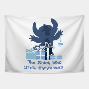 The Stitch who stole Christmas Tapestry