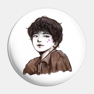 Kim Tae Hyung Fanart Pin