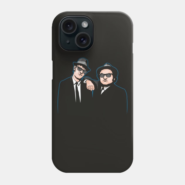 The Blues Brothers Phone Case by Jamie Lee Art