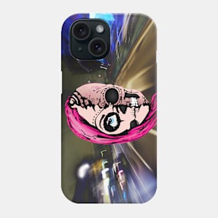 Mexican girl's skull 2 Phone Case