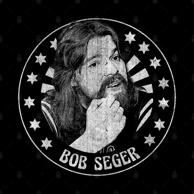 Vintage Bob Seger 90s by Hand And Finger