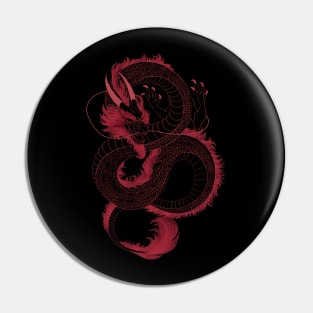 Japanese dragon Pin