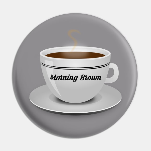 Morning Brown Pin by De2roiters