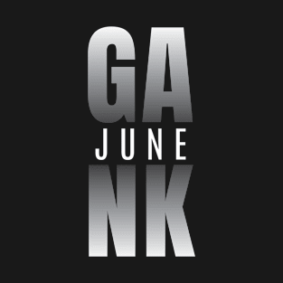 June Gank in Dark Color T-Shirt