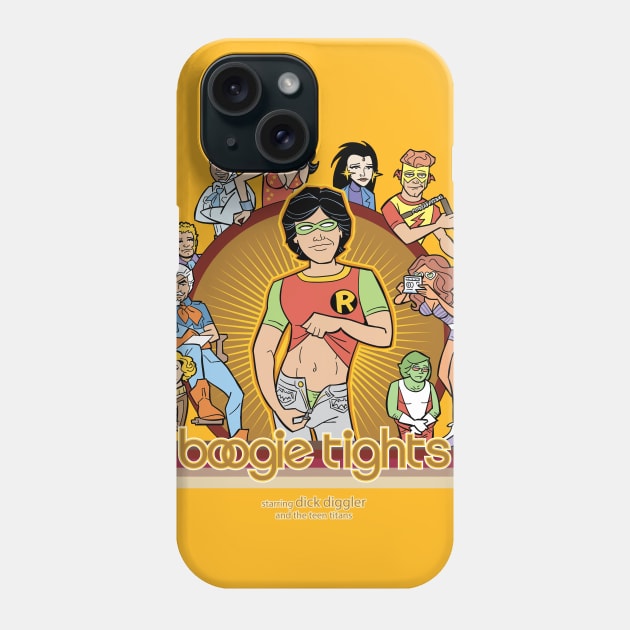 Boogie Tights Phone Case by TheHeroBiz