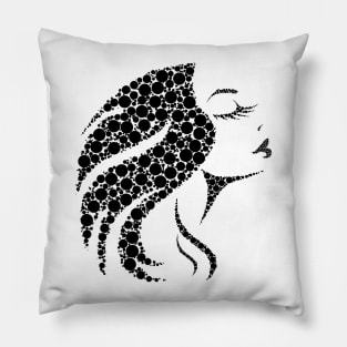 Abstract Woman Pillow