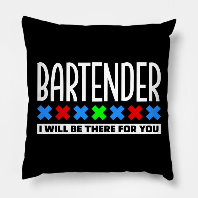 Bartender Pillow by colorsplash