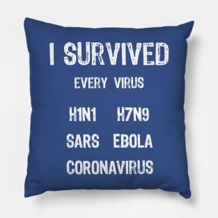 Virus Survivor Pillow