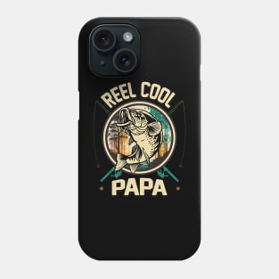 Reel Cool Papa Fishing Gift Phone Case