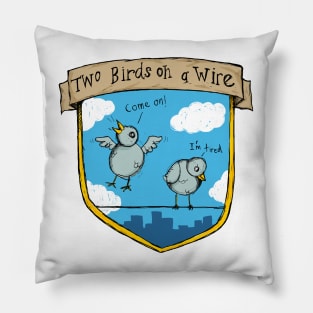 Two Birds - Regina Spektor - Illustrated Lyrics Pillow