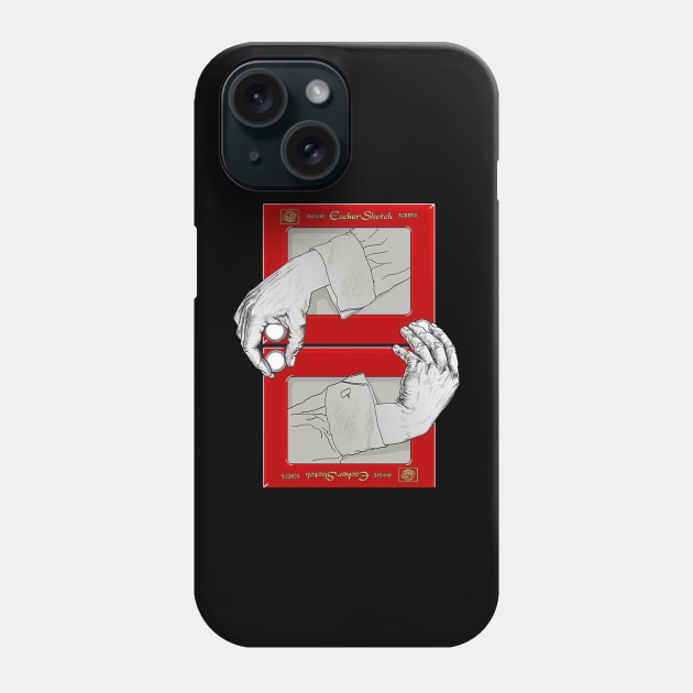 Escher Sketch Phone Case by homassall