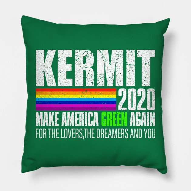 Kermit 2020 Pillow by Gtrx20