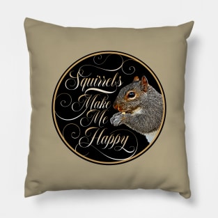 Squirrel Whisperer - funny squirrel lover Pillow