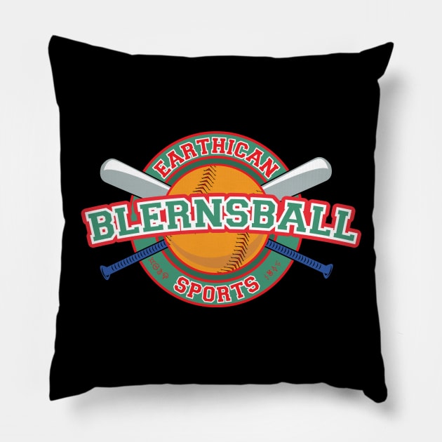 Blernsball! Pillow by BennyJayKay